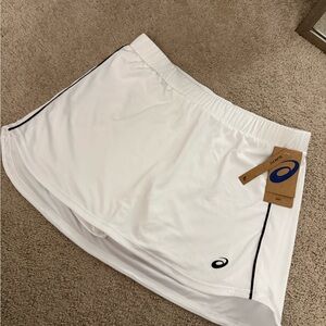 Asics White Tennis Skort